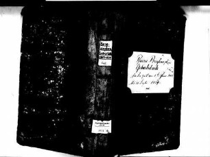 Berghaupten OG; Katholische Gemeinde: Geburtenbuch 1813-1839 Enthält: Einzelne Evangelische Einträge