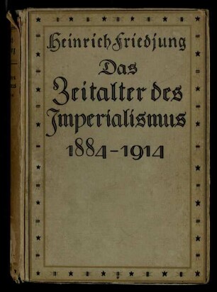 Das Zeitalter des Imperialismus 1884-1914 / Band 1