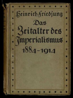 Das Zeitalter des Imperialismus 1884-1914 / Band 1