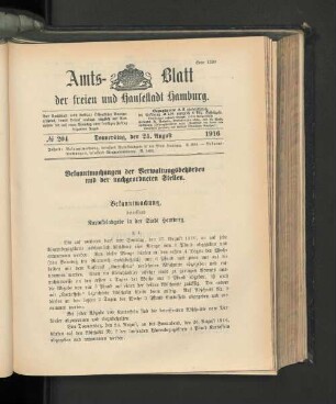 No. 204, 24. August 1916