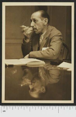 Porträtaufnahme Igor Stravinsky