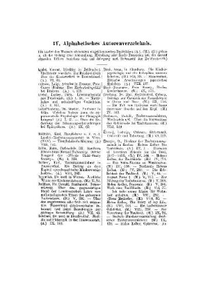 Alphabetisches Autorenverzeichnis