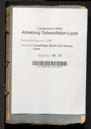 Versuche Lippes zur Auslösung der Pfandschaft Enger