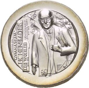 Medaille von Victor Huster auf Leo Wohleb