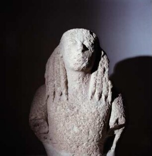 Kalksteintorso aus Eleutherna, dädalisch, 630/620 v. Chr.