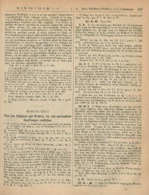 Sechster Titel. Von den Pflichten und Rechten, die aus unerlaubten Handlungen entstehen