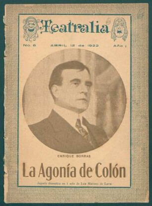 [Fotografía de] Enrique Borrás