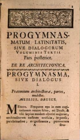 Jacobi Pontani ... Progymnasmatum Latinitatis, Sive Dialogorum Volumen ..., 3,2