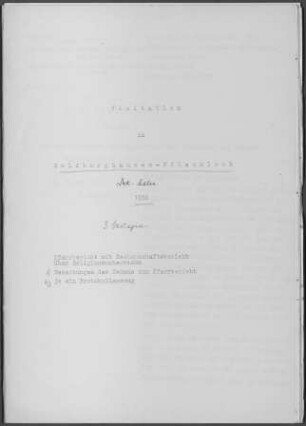 Goldburghausen-Pflaumloch: Pfarrbericht 1950