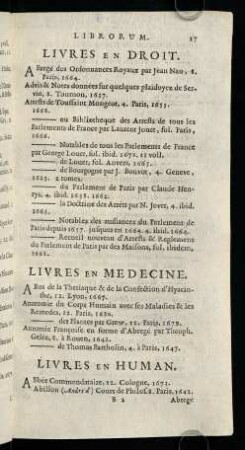 27-33, Livres en Droit. - Livres en Human.