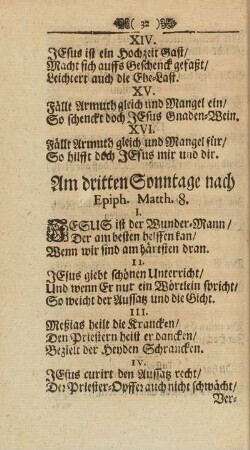 Am dritten Sonntage nach Epiph. Matth. 8.