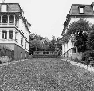 Treppenwege; Bad Nauheim, Taunusstraße, Weinbergstraße