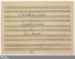 Concertos - Mus.3065-O-7,1 : cemb (2) : F