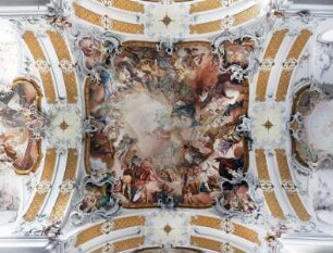Jüngstes Gericht und Verherrlichung des Benediktinerordens