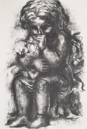Ruth mit Puppe