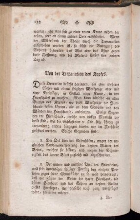 Von der Trepanation des Kopfes.