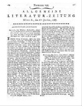 Recke, C. E. K. von der: Nachricht von des berüchtigten Cagliostro Aufenthalte in Mitau, im Jahre 1779, und von dessen dortigen magischen Operationen. Berlin, Stettin: Nicolai 1787