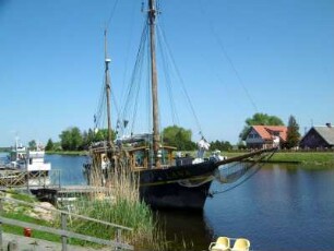 Minge (Memel): Hafen von Minge