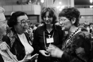 40. Tagung 1990 Mediziner: Gruppen mit Rosalyn Yalow
