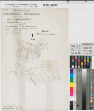 Irmgarteichen (Netphen), Separation von Irmgarteichen, Ergänzungskarte Flur 1