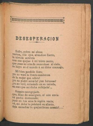Desesperación