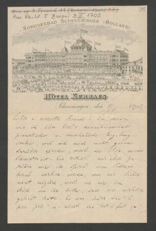 Brief an Ferruccio Busoni : 08.08.1901