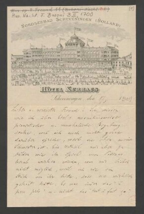Brief an Ferruccio Busoni : 08.08.1901