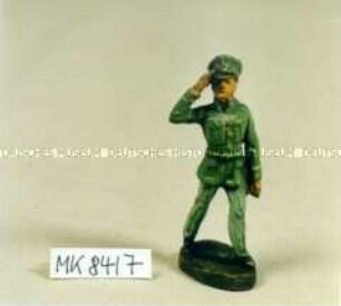 Soldat?, salutierend