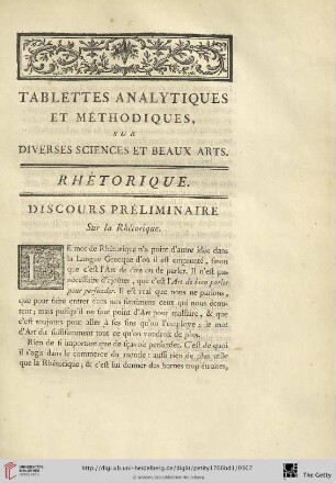 Rhétorique