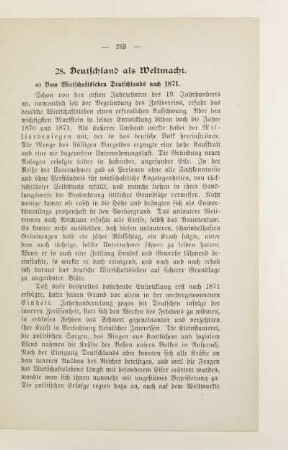 28. Deutschland als Weltmacht