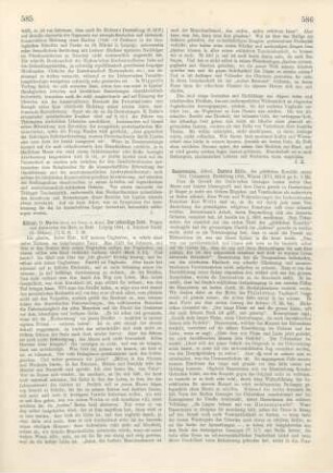585-586 [Rezension] Kähler, Martin, Der lebendige Gott