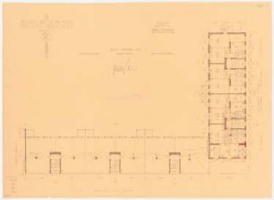 Siedlung Attilahöhe, Berlin-Tempelhof: Totilastraße 63-67, Wittekindstraße 77-79: Grundriss 3.OG, DG