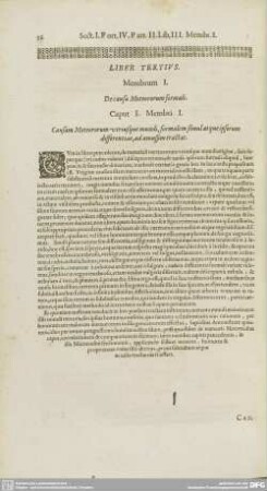De Causa Meteororum Formali 1.