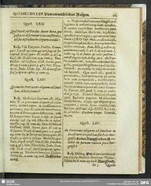 Quaest. LXIV. Quomodo Provocans aliquem ad Duellum, debeat puniri?