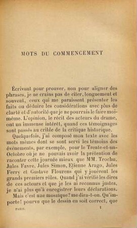 Guerre de 1870 - 1871, [6]. Paris, La Malmaison, Le Bourget et le Trente-et-un-octobre, 21 octobre - 1er novembre : avec deux cartes, un plan et un fac-simile