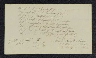 Franz Carl Hermann. – Heidelberg, 08.1808