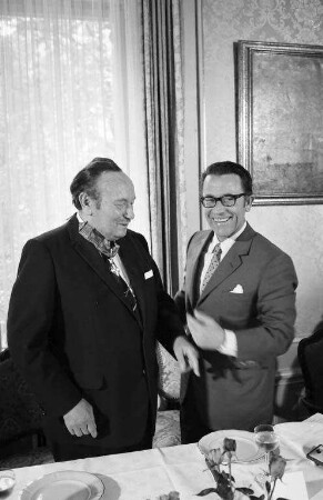 Verleihung des Verdienstordens der Republik Italien an den scheidenden Oberbürgermeister Günther Klotz