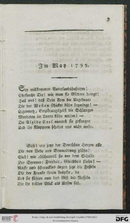 Im May 1799