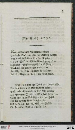 Im May 1799