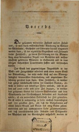 Concordia : eine Zeitschrift. 1/6. 1820/23