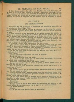 Capítulo II - Las declaraciones