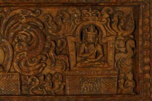 Illustration: Fünf Jinas (Detailaufn.)