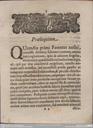 Praeloquium.