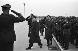 Kommandowechsel beim Fernmelderegiment 12 in der General-Fahnert-Kaserne.