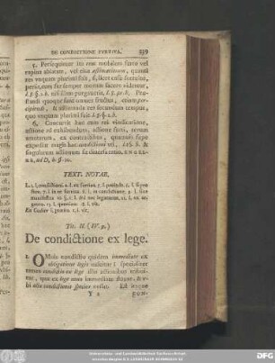 Tit. II. (IV. 9.) De condictione ex lege.