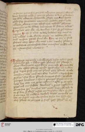 Exemplum de quodam clerico in synodo