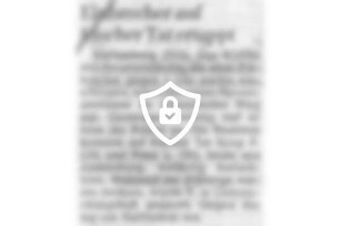 Einbrecher auf frischer Tat ertappt