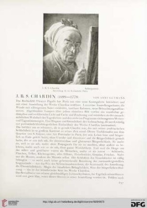 21: J.B.S. Chardin (1699-1779)