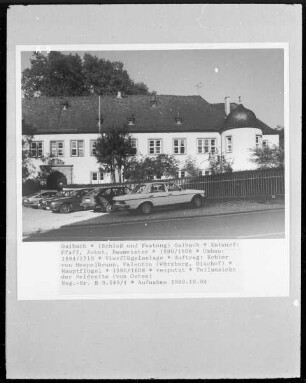 Schloss und Festung Gaibach — Hauptflügel