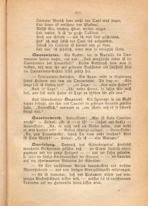 Quarantaine.